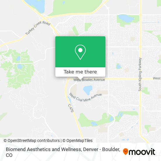 Biomend Aesthetics and Wellness map