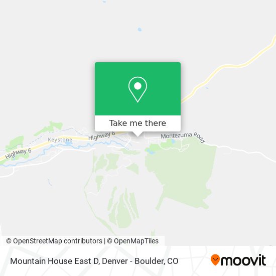 Mountain House East D map