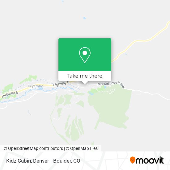 Kidz Cabin map