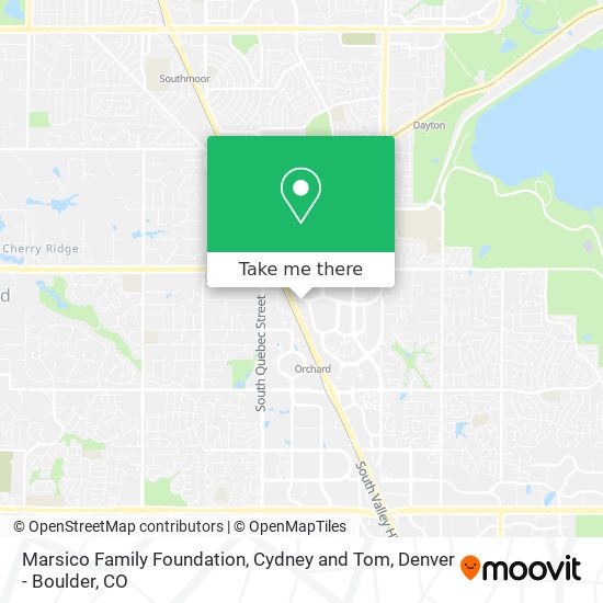 Marsico Family Foundation, Cydney and Tom map
