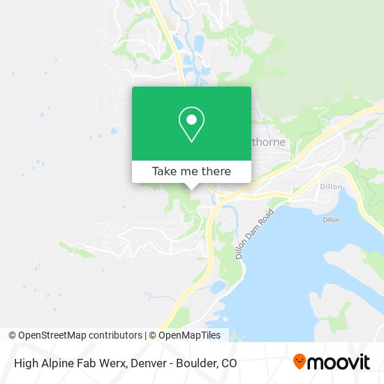 High Alpine Fab Werx map