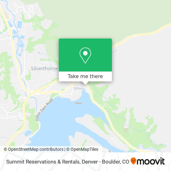Summit Reservations & Rentals map