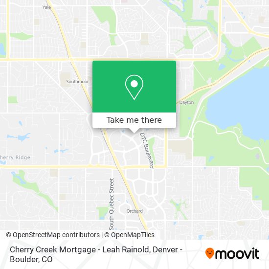 Mapa de Cherry Creek Mortgage - Leah Rainold