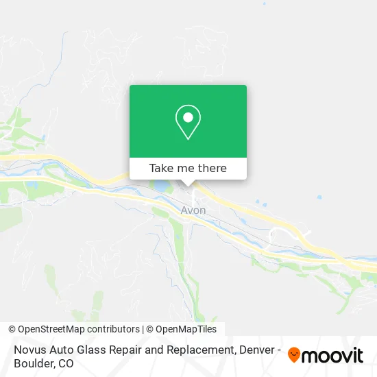 Novus Auto Glass Repair and Replacement map