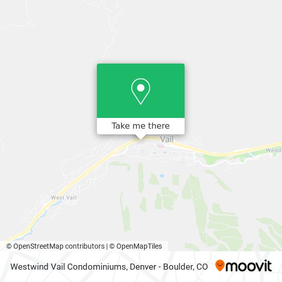 Mapa de Westwind Vail Condominiums