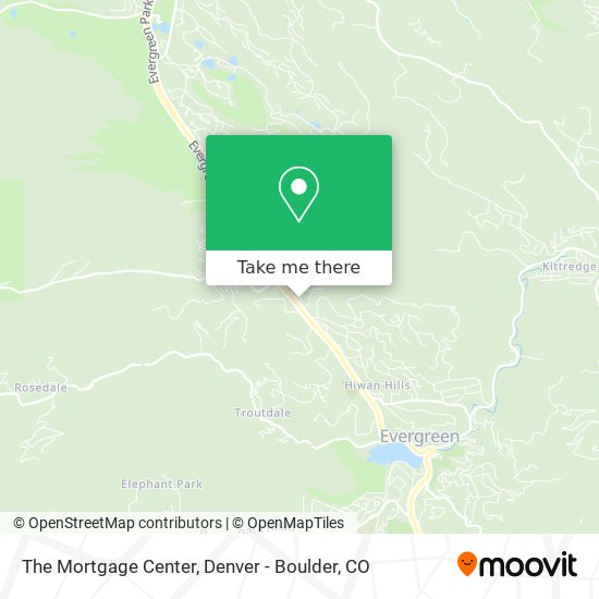 The Mortgage Center map