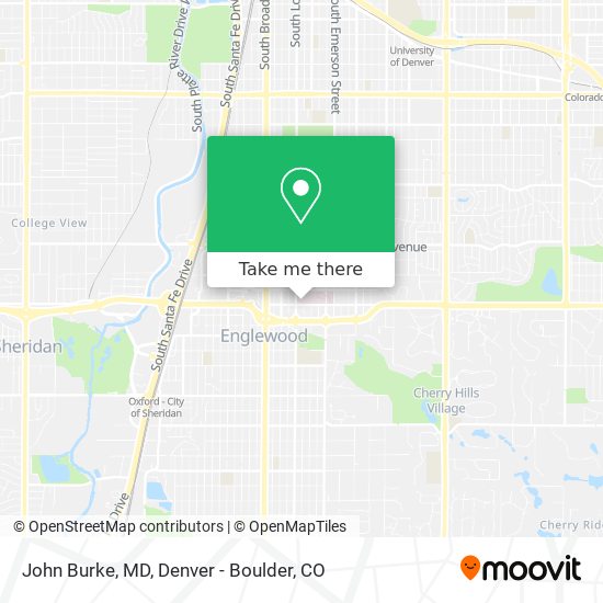 John Burke, MD map