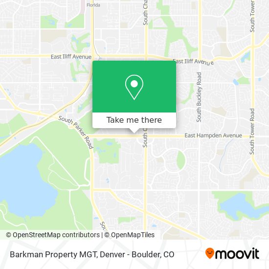 Barkman Property MGT map