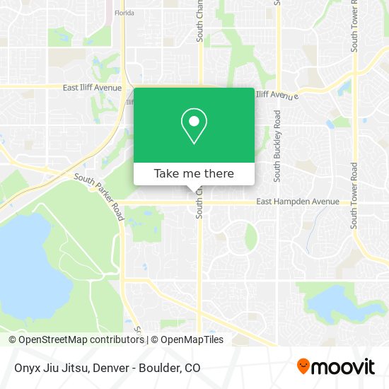 Onyx Jiu Jitsu map