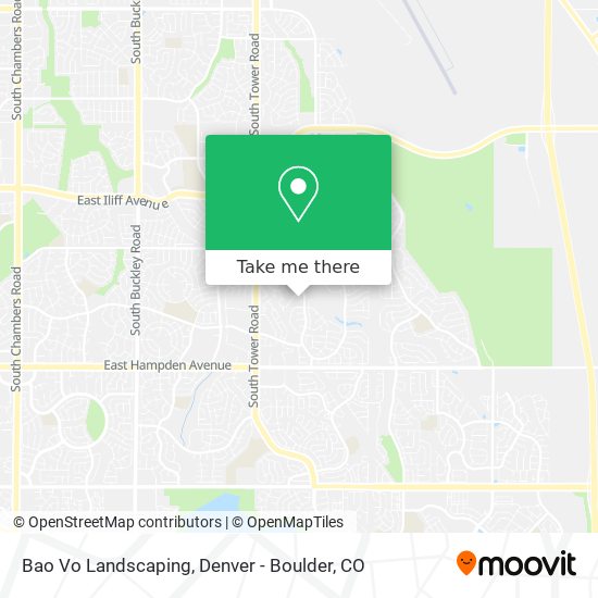Bao Vo Landscaping map