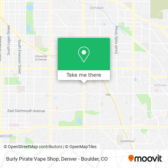 Burly Pirate Vape Shop map