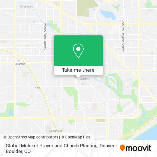Mapa de Global Meleket Prayer and Church Planting
