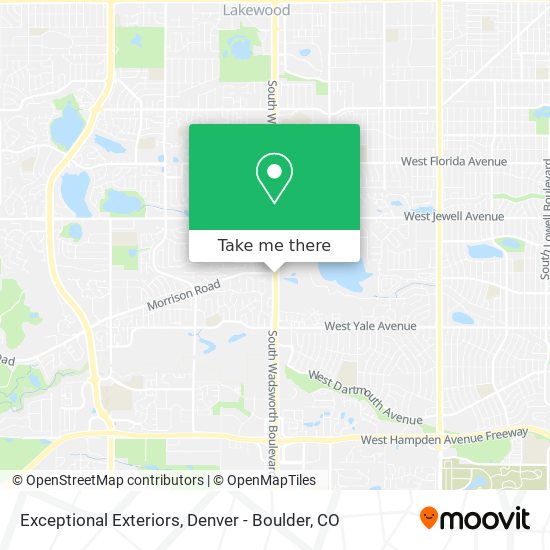 Mapa de Exceptional Exteriors