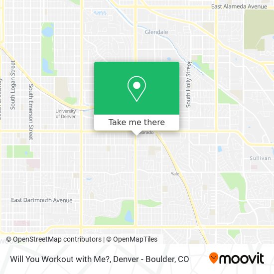 Will You Workout with Me? map