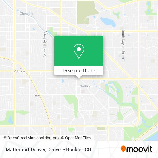 Mapa de Matterport Denver