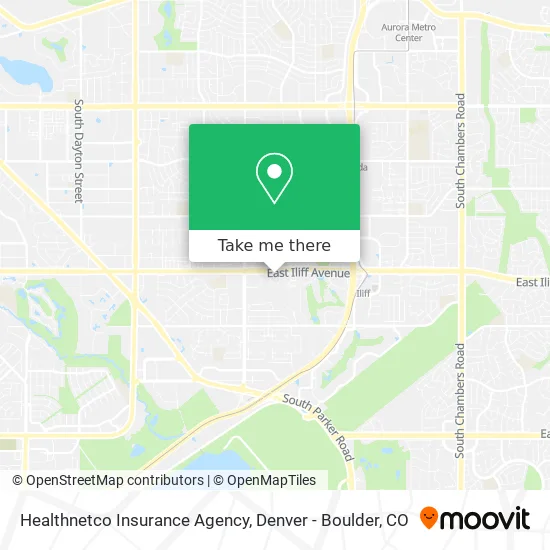 Healthnetco Insurance Agency map