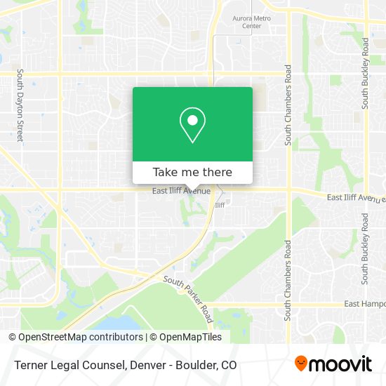 Mapa de Terner Legal Counsel