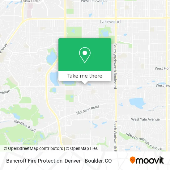 Bancroft Fire Protection map