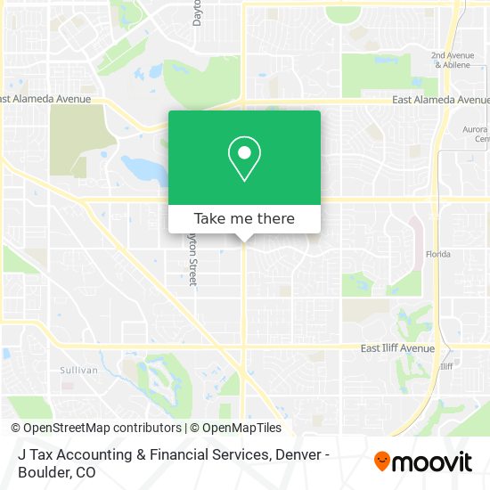 J Tax Accounting & Financial Services map