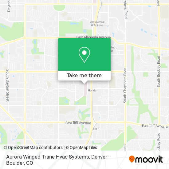 Aurora Winged Trane Hvac Systems map