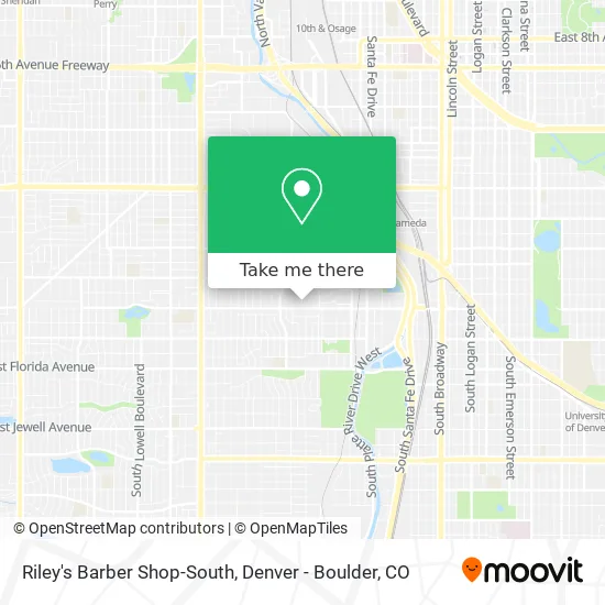 Riley's Barber Shop-South map