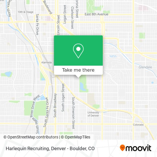 Mapa de Harlequin Recruiting