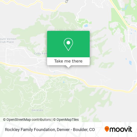 Rockley Family Foundation map