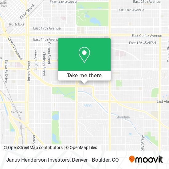 Janus Henderson Investors map