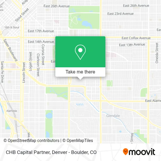 CHB Capital Partner map