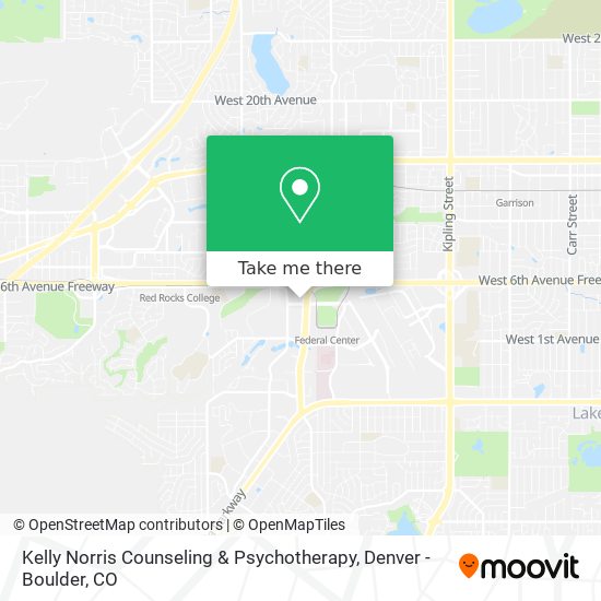 Mapa de Kelly Norris Counseling & Psychotherapy