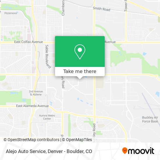 Mapa de Alejo Auto Service