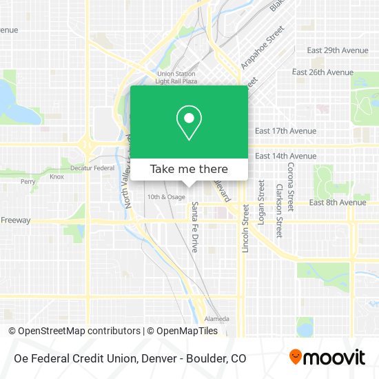 Oe Federal Credit Union map