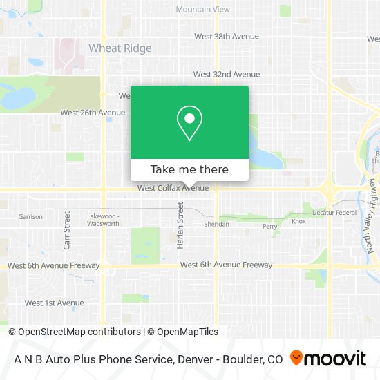 Mapa de A N B Auto Plus Phone Service