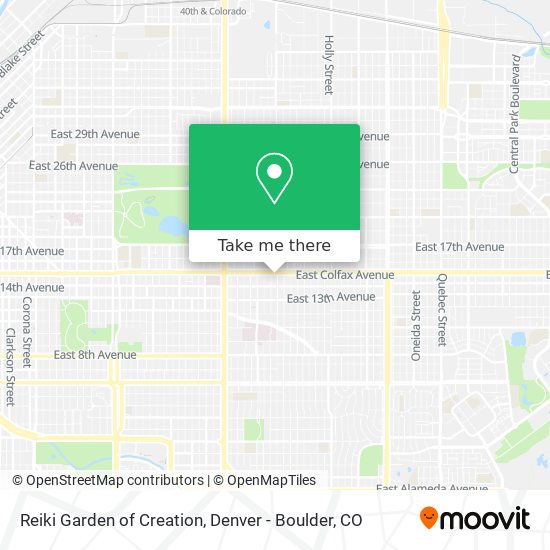 Reiki Garden of Creation map