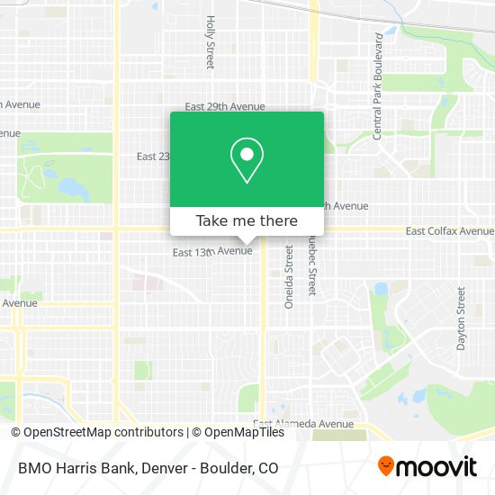 Mapa de BMO Harris Bank