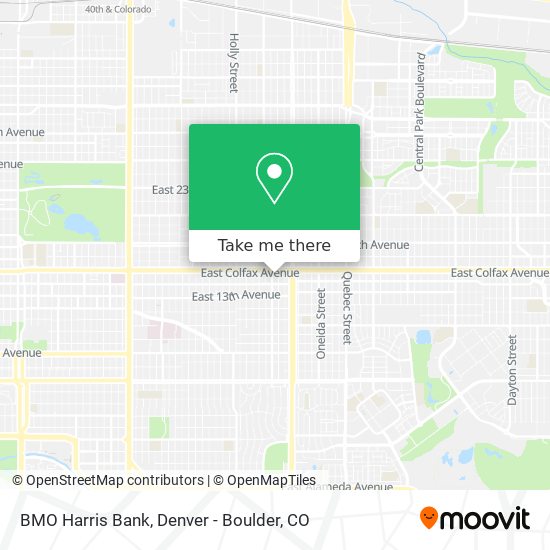 Mapa de BMO Harris Bank