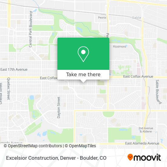 Excelsior Construction map
