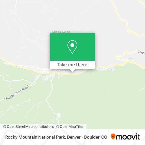 Rocky Mountain National Park map