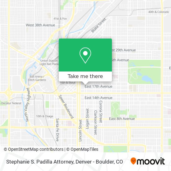 Stephanie S. Padilla Attorney map