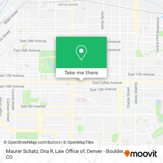 Maurer Schatz, Dna R, Law Office of map