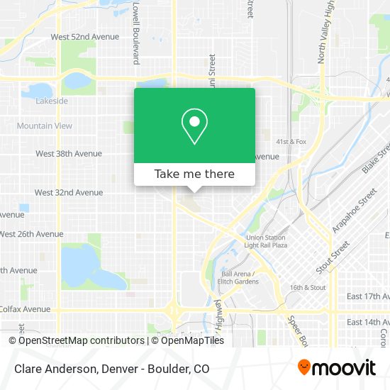 Clare Anderson map