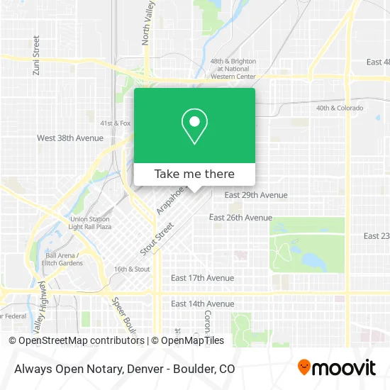 Always Open Notary map