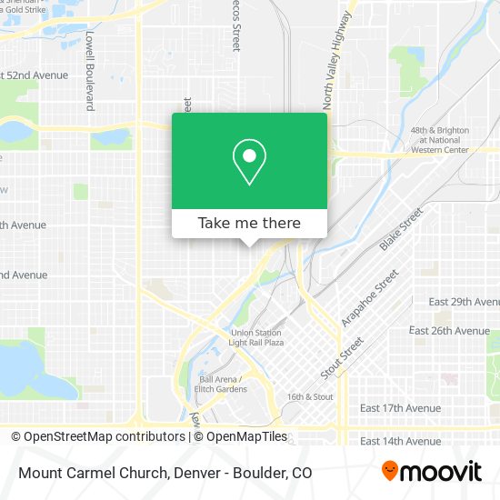 Mount Carmel Church map