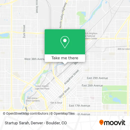 Startup Sarah map