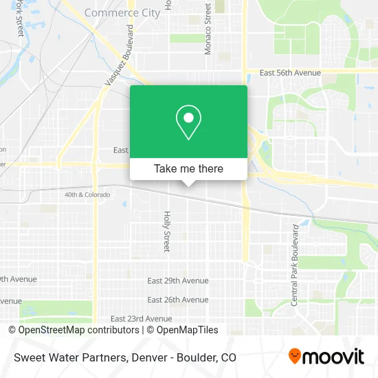 Sweet Water Partners map