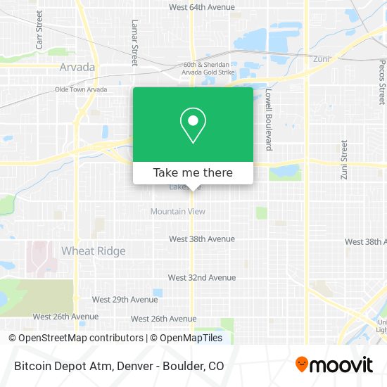 Bitcoin Depot Atm map