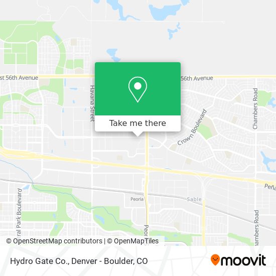 Hydro Gate Co. map