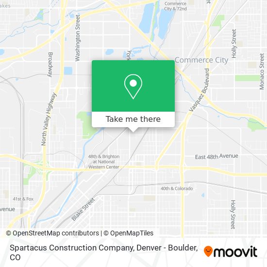 Mapa de Spartacus Construction Company