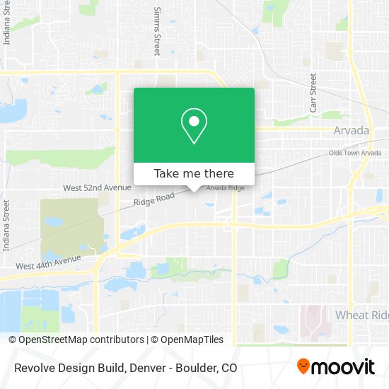 Revolve Design Build map