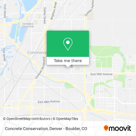 Mapa de Concrete Conservation